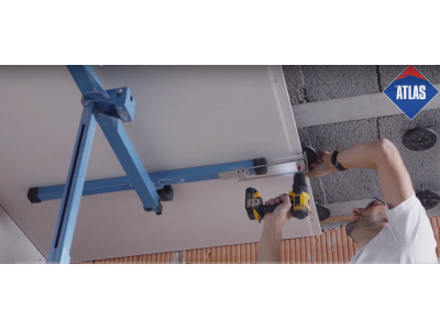 Монтаж гіпсокартону на стелю. Порівняння двох технологій: монтаж гіпсокартонних плит на традиційну систему з профілів та на ATLAS M-SYSTEM 3G