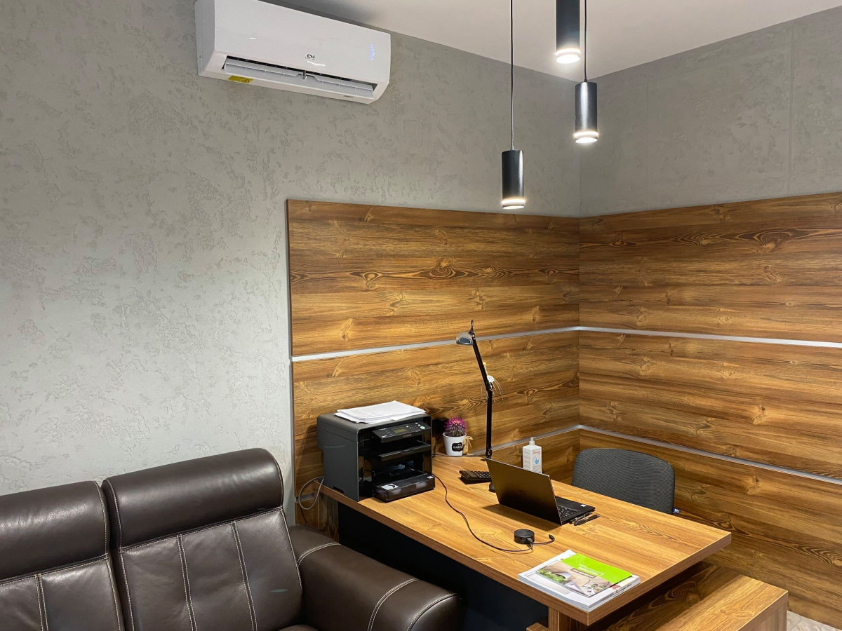 Декоративна штукатурка БЕТОН FOX DEKORATOR в оздобленні офісу