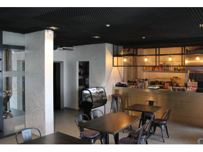 Декоративний ефект КАЛАХАРІ FOX DEKORATOR в інтер`єрі броварні