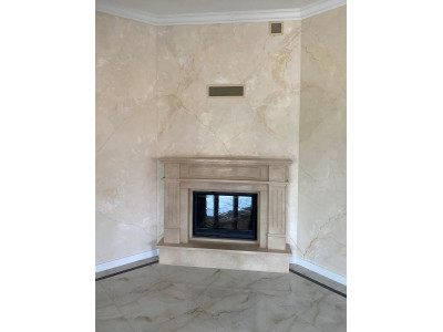 Декоративні штукатурки FOX DEKORATOR в інтер`єрі приватного будинку